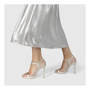 Clearance Sandalias Doradas Cannes Mujer Sandalias