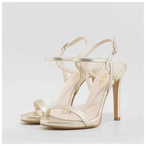 Clearance Sandalias Doradas Cannes Mujer Sandalias