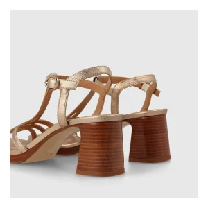 Best Sale Sandalias Doradas Jib4205 Mujer Sandalias