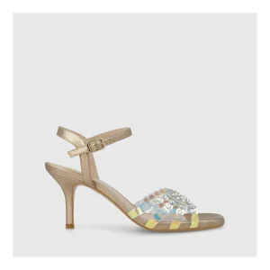 Best Sale Sandalias Doradas Juslu Mujer Sandalias