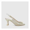 Discount Sandalias Doradas Larin Mujer Sandalias