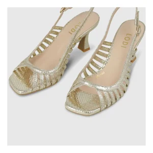 Discount Sandalias Doradas Larin Mujer Sandalias