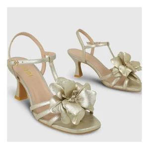 Shop Sandalias Doradas Lestar Mujer Sandalias