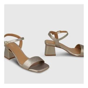 Hot Sandalias Doradas Mil4376-X Mujer Sandalias
