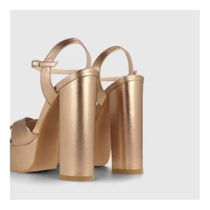 Best Sandalias Doradas Xemba Mujer Sandalias