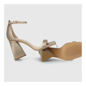 Hot Sandalias Doradas Yalisi Mujer Sandalias