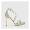 Cheap Sandalias Doradas Yuriko-X Mujer Sandalias