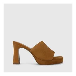 Shop Sandalias Marrones Genia Mujer Sandalias