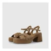Clearance Sandalias Marrones Na4801 Mujer Sandalias