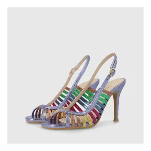 Store Sandalias Moradas Simel Mujer Sandalias