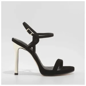 Store Sandalias Negras Cannes Mujer Sandalias