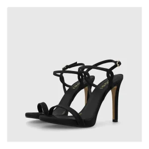 Cheap Sandalias Negras Cannes-Te Mujer Sandalias