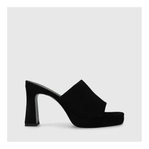 Clearance Sandalias Negras Genia Mujer Sandalias