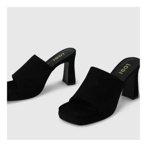 Clearance Sandalias Negras Genia Mujer Sandalias