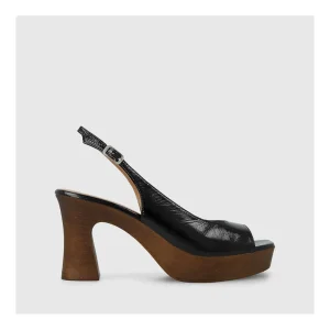 Hot Sandalias Negras Gin4510 Mujer Sandalias