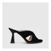 Store Sandalias Negras Hipos Mujer Sandalias