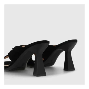 Store Sandalias Negras Hipos Mujer Sandalias