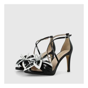 Sale Sandalias Negras Isorni Mujer Sandalias