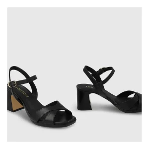 New Sandalias Negras Jib4206 Mujer Sandalias