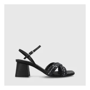 Outlet Sandalias Negras Mil4377 Mujer Sandalias