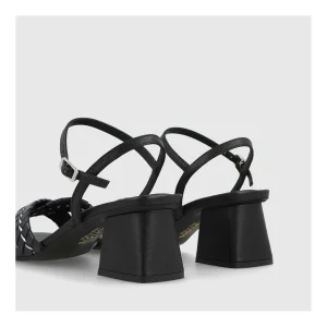 Outlet Sandalias Negras Mil4377 Mujer Sandalias