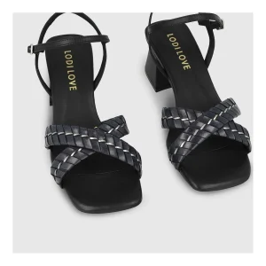 Outlet Sandalias Negras Mil4377 Mujer Sandalias