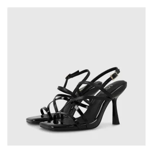 Cheap Sandalias Negras Morian Mujer Sandalias