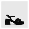 Outlet Sandalias Negras Na4801 Mujer Sandalias