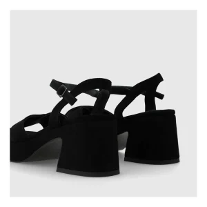 Outlet Sandalias Negras Na4801 Mujer Sandalias
