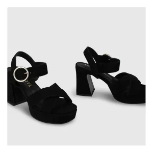 Cheap Sandalias Negras Pe4701 Mujer Sandalias