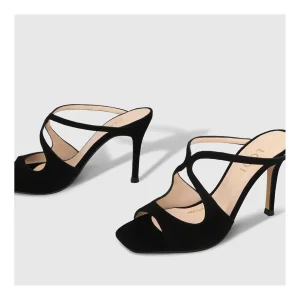 Best Sale Sandalias Negras Satir Mujer Sandalias