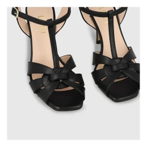 Sale Sandalias Negras Sersi Mujer Sandalias