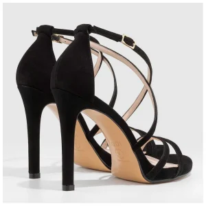 Online Sandalias Negras Yuriko-X Mujer Sandalias