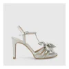 Clearance Sandalias Plata Ismani Mujer Sandalias