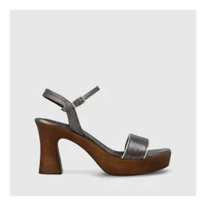 Flash Sale Sandalias Plateadas Gin4513 Mujer Sandalias