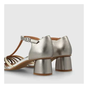 Discount Sandalias Plateadas Rol4341 Mujer Sandalias