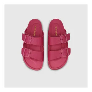 Online Sandalias Rosas B-Duo Mujer Zapatos Planos