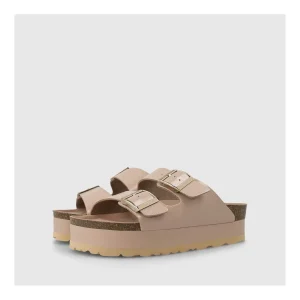 Sale Sandalias Rosas Bisen Mujer Zapatos Planos