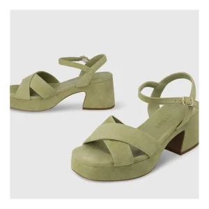 Sale Sandalias Verdes Na4801 Mujer Sandalias