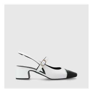 Hot Zapatos De Salón Blancos Bla4284 Mujer Zapatos De Salón