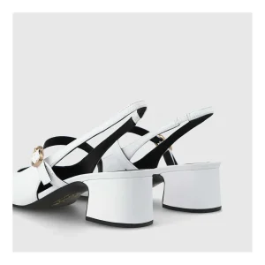 Hot Zapatos De Salón Blancos Bla4284 Mujer Zapatos De Salón