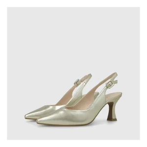 Discount Zapatos De Salón Dorados Juco Mujer Zapatos De Salón