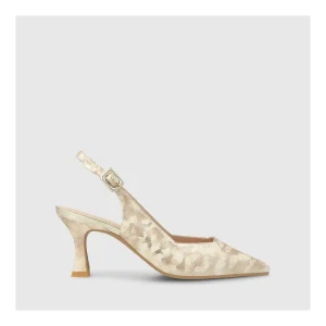 Cheap Zapatos De Salón Dorados Juco Mujer Zapatos De Salón