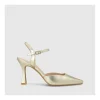 Cheap Zapatos De Salón Dorados Mideri Mujer Zapatos De Salón