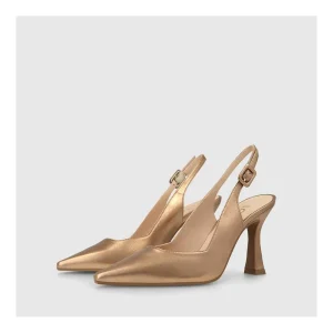 Cheap Zapatos De Salón Dorados Modern Mujer Zapatos De Salón