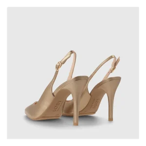 Fashion Zapatos De Salón Dorados Raiane-Go Mujer Zapatos De Salón