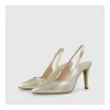 Fashion Zapatos De Salón Dorados Raian-Tp Mujer Zapatos De Salón