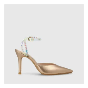 Clearance Zapatos De Salón Dorados Solux Mujer Zapatos De Salón