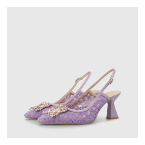 Best Zapatos De Salón Morados Asune Mujer Zapatos De Salón