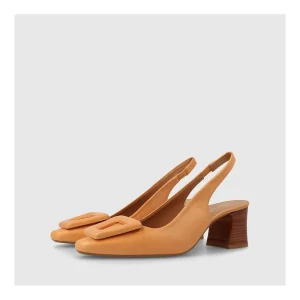 Flash Sale Zapatos De Salón Naranjas Cla4262 Mujer Zapatos De Salón